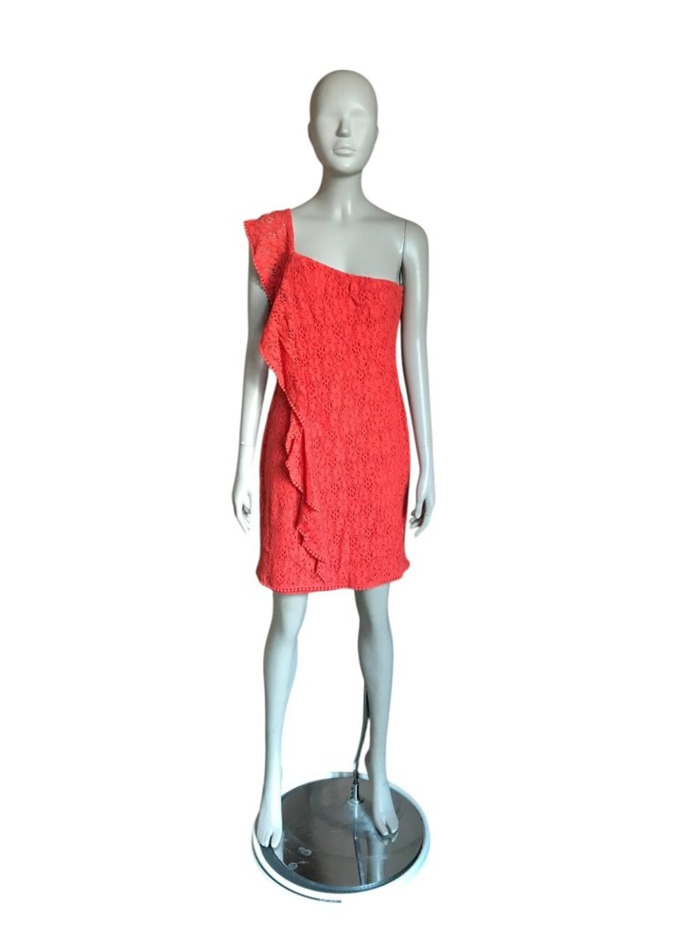 NWT Cupcakes and Cashmere Red Eyelet Dress
